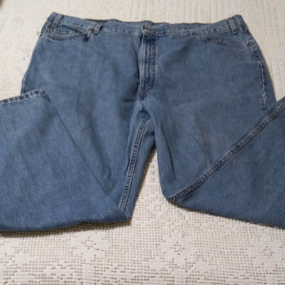 Vintage Levi's 550 Relaxed Fit Blue Jeans Men's Jeans Sz.48×32 Please See Pics